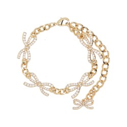 "CRYSTAL BOW" BRACELET