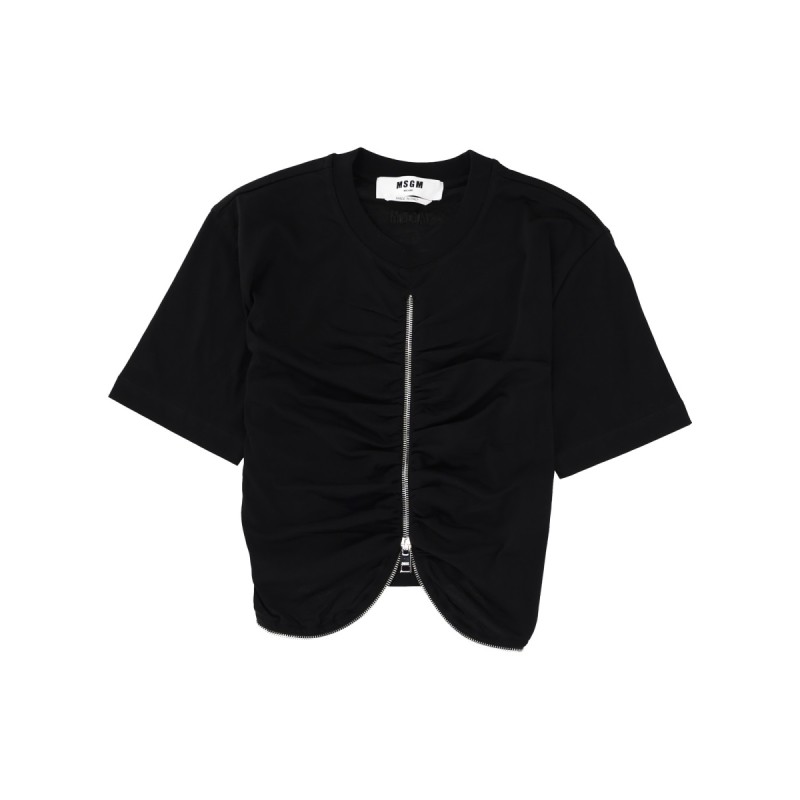 ZIPPERED T-SHIRT