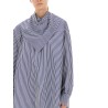 STRIPED BANDANA BLOUSE
