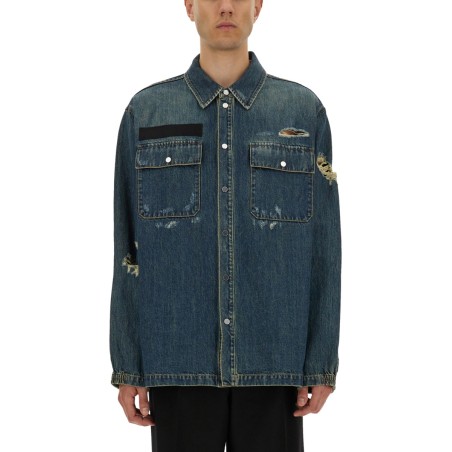 DENIM UNIFORM SHIRT