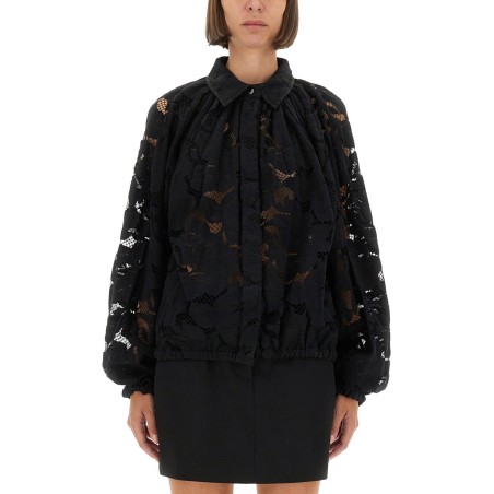 LACE BALLOON BLOUSE