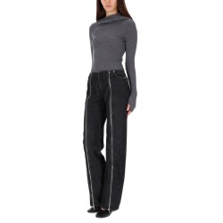 RIBBED WOOL SWEATER