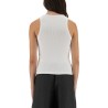 SLIM TANK TOP WITH LOGO PRINT