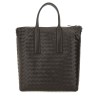 "NORTH-SOUTH" WOVEN TOTE BAG