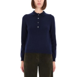 CASHMERE POLO SHIRT