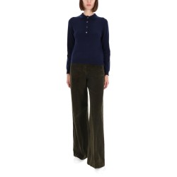 CASHMERE POLO SHIRT