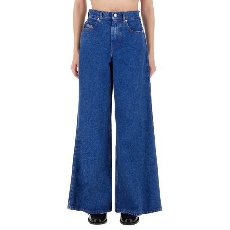 DENIM WIDE LEG JEANS