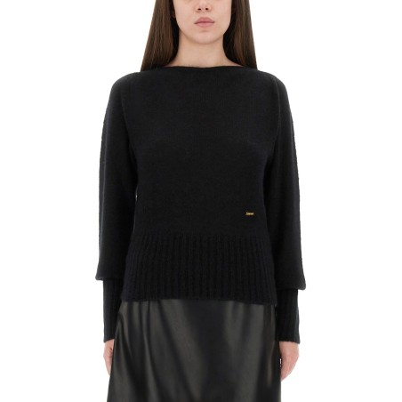 BOAT-NECK SWEATER