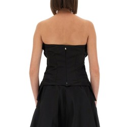 STRAPLESS CORSET TOP