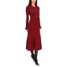 MIDI DRESS WITH COLLAR