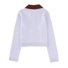 JERSEY WITH CONTRASTING COLLAR