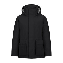 "CRINKLE METALLIC" PARKA