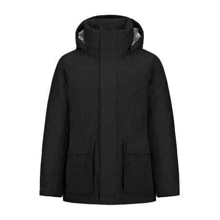 "CRINKLE METALLIC" PARKA