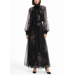 "HYPNOTIC" MAXI SKIRT