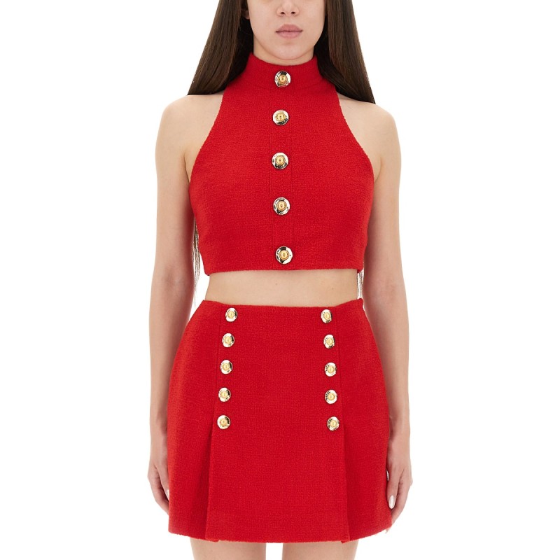 WOOL CROP TOP