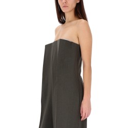 "BUSTIER" SUIT