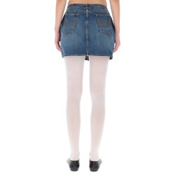 MINISKIRT WITH DOUBLE ZIPPER