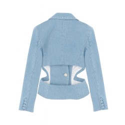 JACKET WITH CUT-OUT