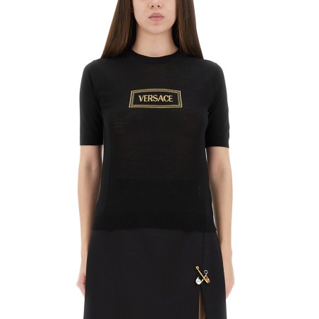 LOGO KNIT T-SHIRT