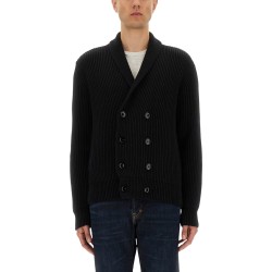 DOUBLE-BREASTED CARDIGAN