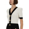 TWO-TONE "BODYCON" DRESS