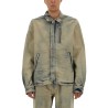 JACKET WITH CONCEALED ZIPPER