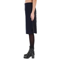 MIDI SKIRT WITH ZIPPER DETAIL