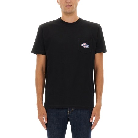 T-SHIRT WITH POCKET AND LOGO