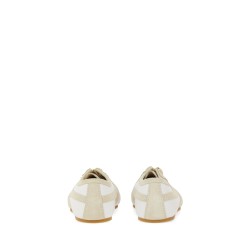 LEATHER AND SUEDE SNEAKER