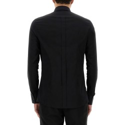 GOLD POPLIN STRETCH SHIRT