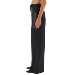WOOL AND COTTON PANTS