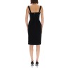 "BAROQUE" BUCKLED DRESS