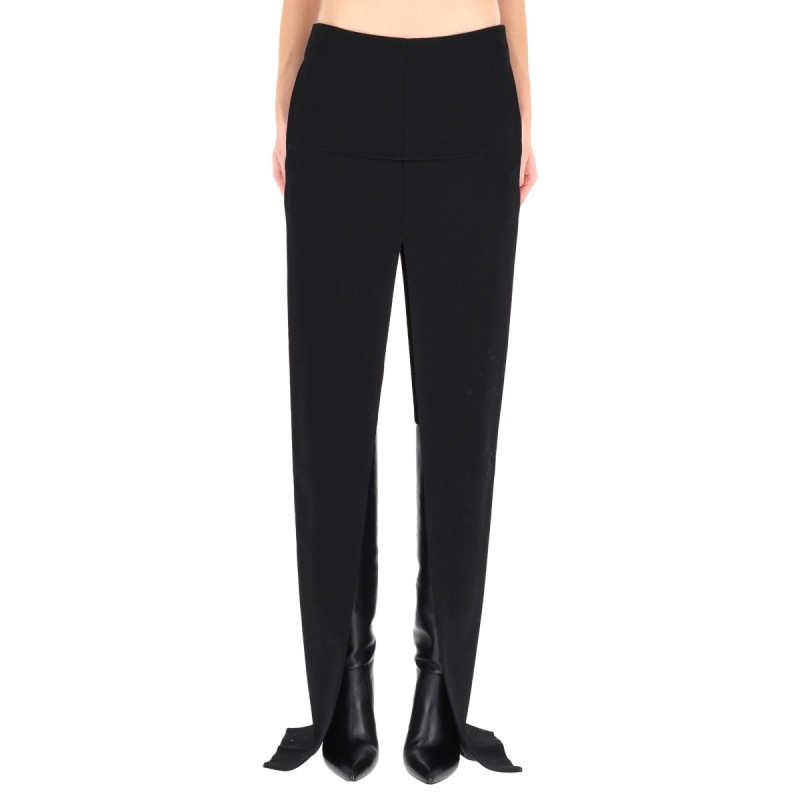 LONG SKIRT WITH CENTER SLITS