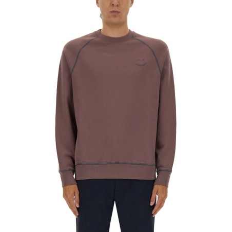 SWEATSHIRT WITH EMBROIDERY PS HAPPY
