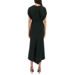 BLOUSON MIDI DRESS