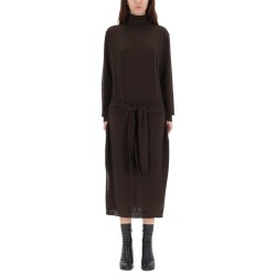 "TROMPE L'OEIL" MIDI DRESS