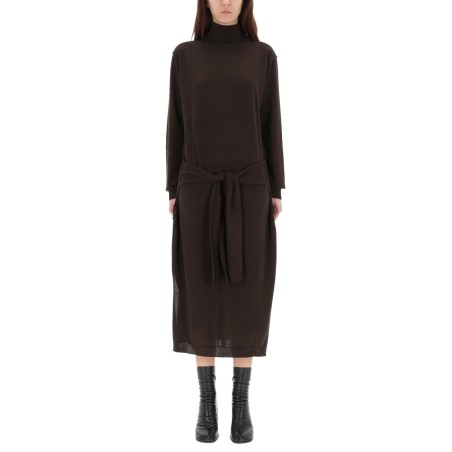 "TROMPE L'OEIL" MIDI DRESS