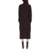 "TROMPE L'OEIL" MIDI DRESS