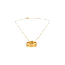 COLLANA CON ANELLO NUMERICO