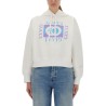 PRINTED COTTON HOODIE