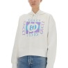 PRINTED COTTON HOODIE