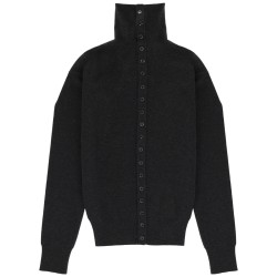 HIGH COLLAR CARDIGAN