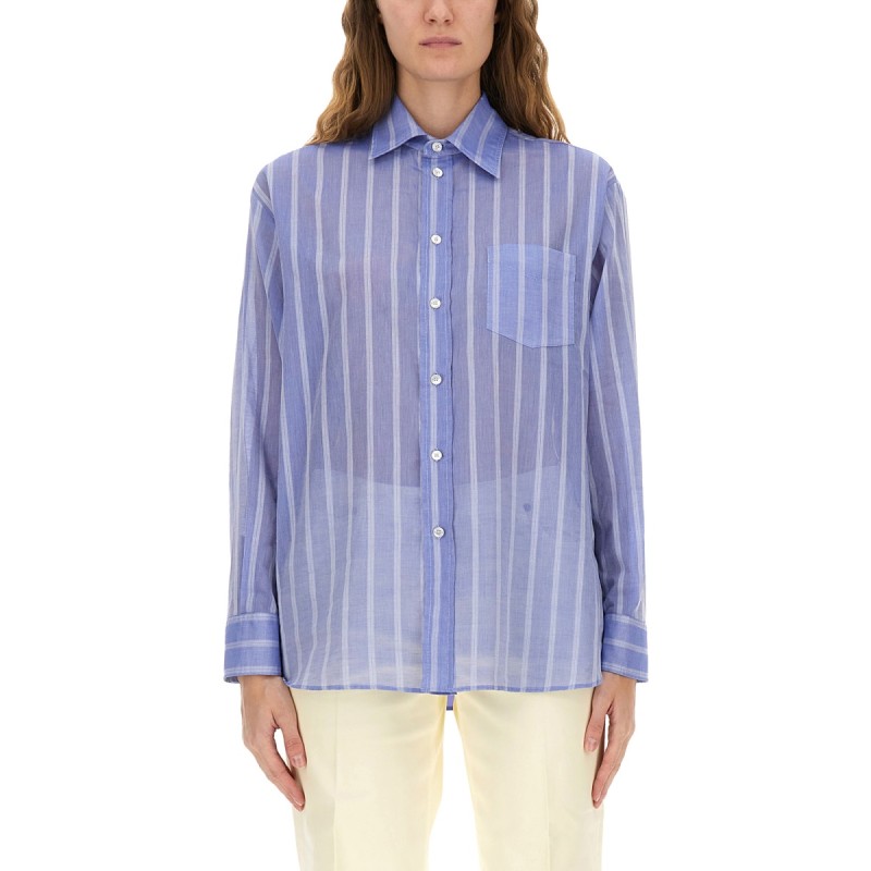 STRIPED COTTON SHIRT