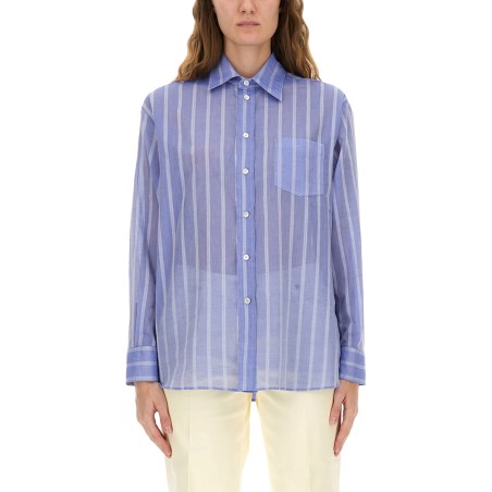 STRIPED COTTON SHIRT