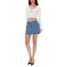 SHORT "MOON" TOP