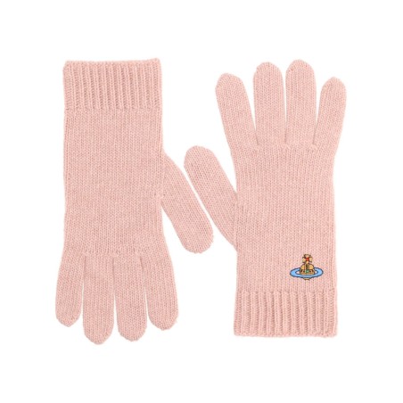 GLOVES WITH ORB EMBROIDERY