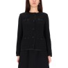 DOUBLE CREPE SINGLE-BREASTED JACKET