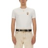 "BEE AND CROWN" EMBROIDERED T-SHIRT