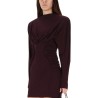 PLEATED MINI DRESS
