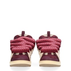 LEATHER "CURB" SNEAKER